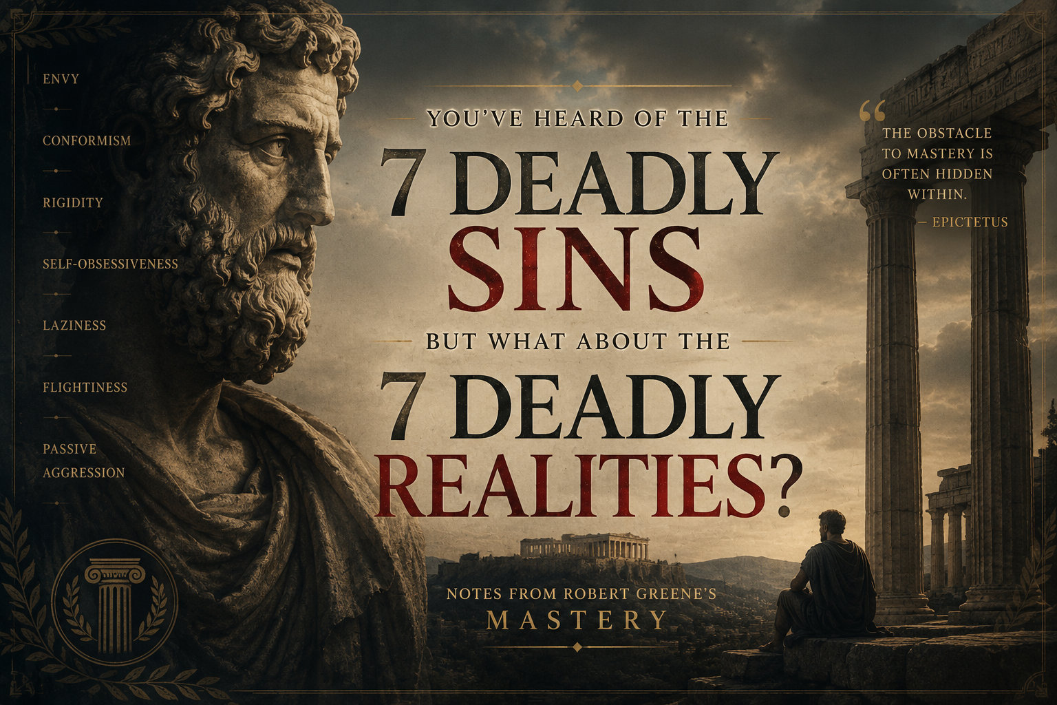 You've Heard of the 7 Deadly Sins. But What About the 7 Deadly Realities?